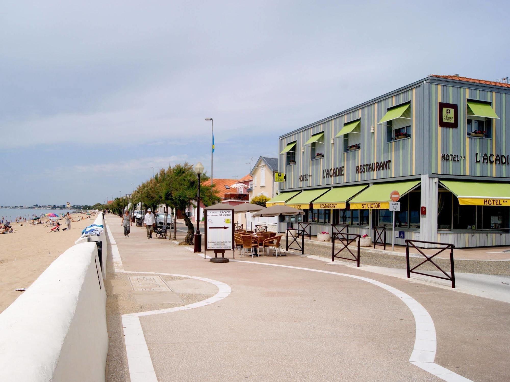 Acadie Saint Victor - Hotel Restaurant - Face Mer - Chatelaillon Plage Luaran gambar
