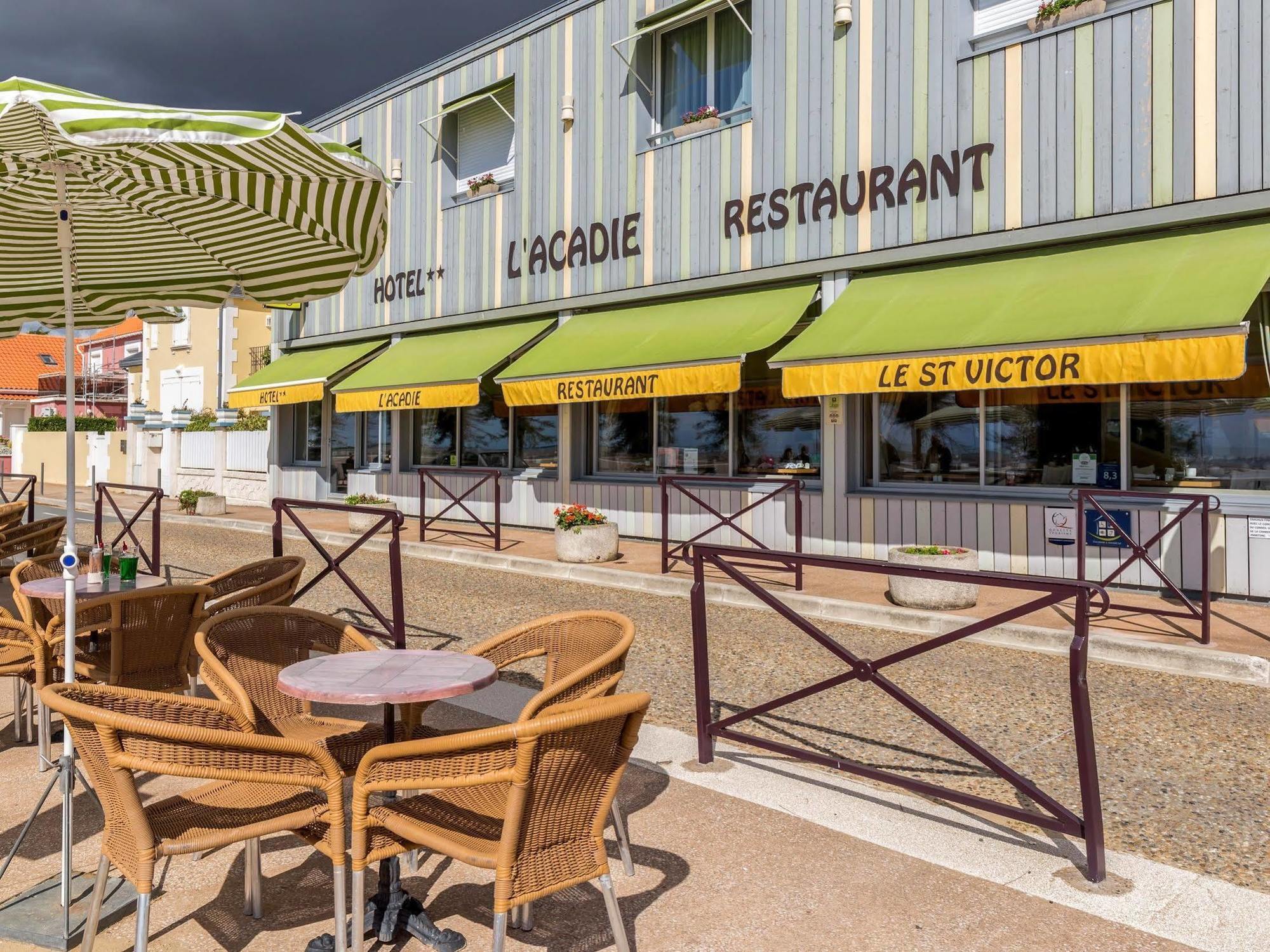 Acadie Saint Victor - Hotel Restaurant - Face Mer - Chatelaillon Plage Luaran gambar